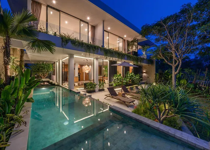 Villa The Luminous - Luxury Lush Cliffside 3br In *