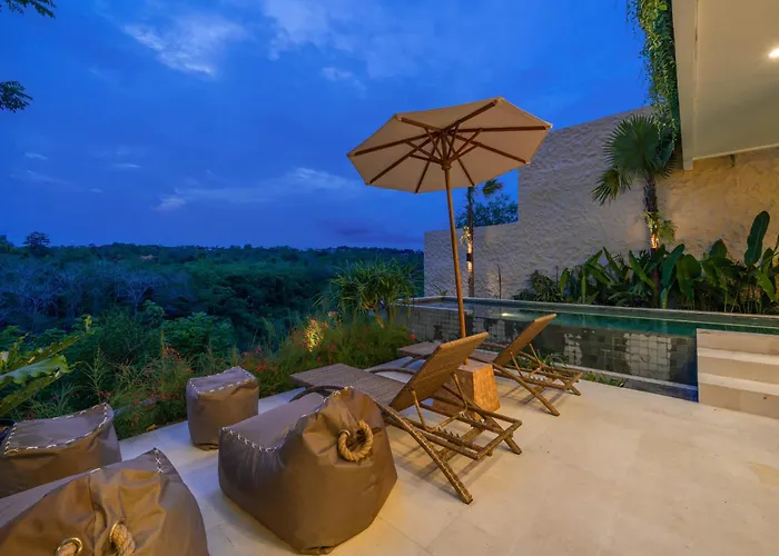 The Luminous - Luxury Lush Cliffside 3br In Uluwatu