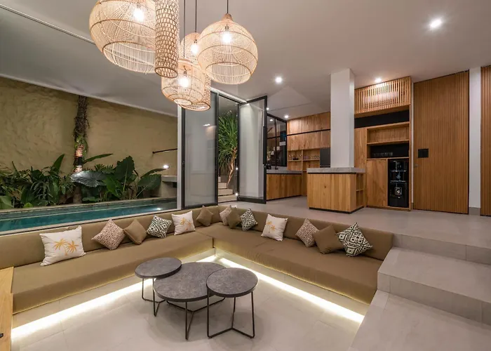 The Luminous - Luxury Lush Cliffside 3br In Villa Uluwatu